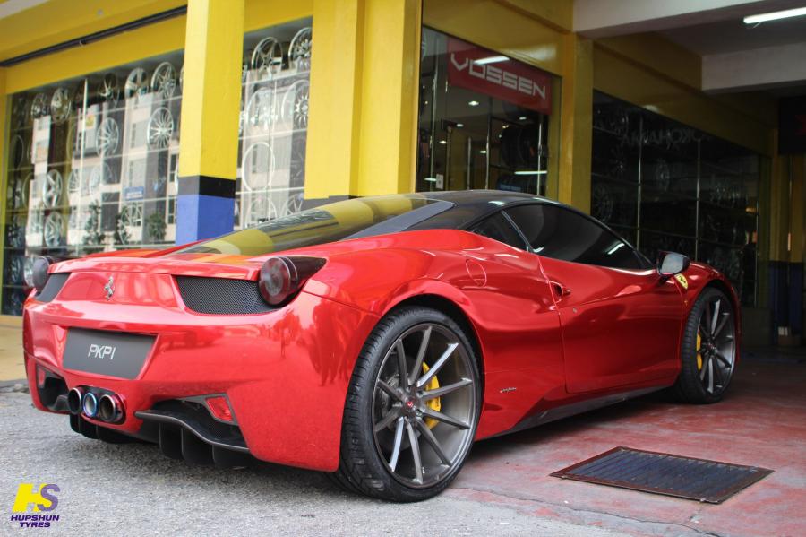  Ferrari 458 Speciale on Vossen Wheels (VPS-310) 2016 года  (фото 22 из 23)